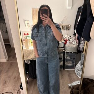 AF Denim jumpsuit NWT